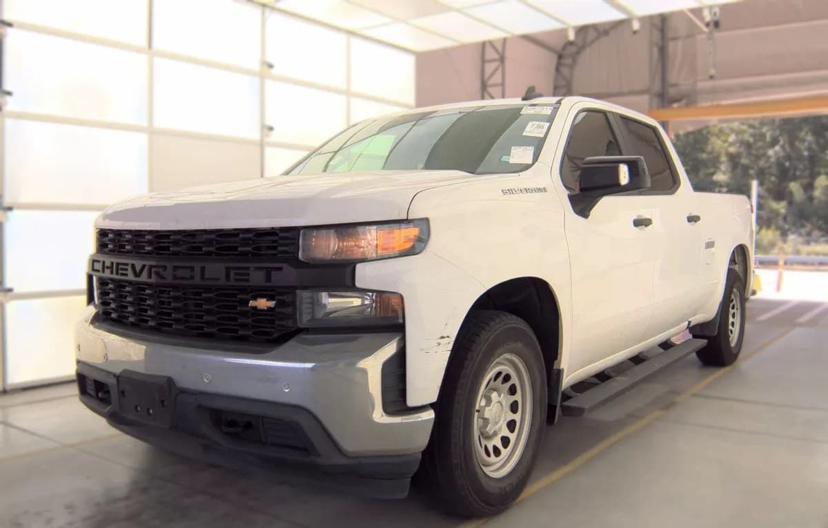 2021 CHEVROLET SILVERADO 1500 WT CREW CAB MEDIUM BED 1WT 2