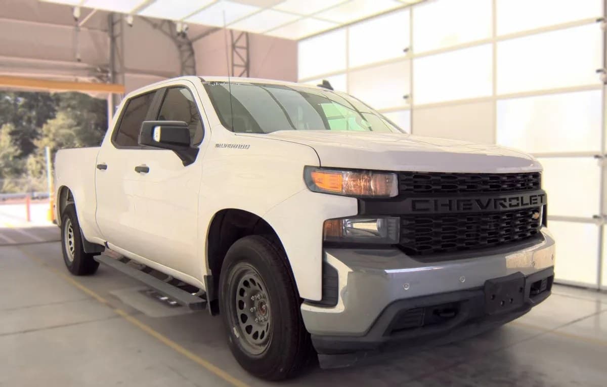 2021 CHEVROLET SILVERADO 1500 WT CREW CAB MEDIUM BED 1WT 4