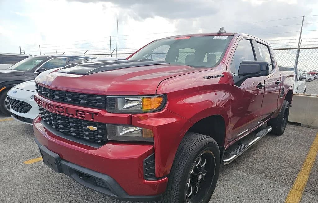 2020 CHEVROLET SILVERADO 1500 CUSTOM CREW CAB SHORT BED 1CX