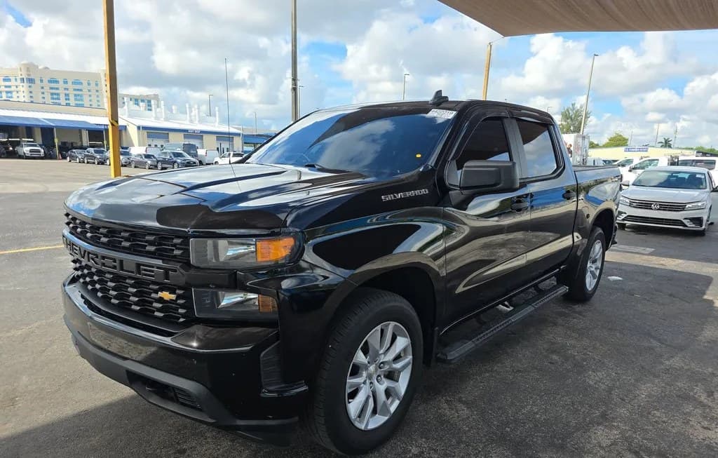 2021 CHEVROLET SILVERADO 1500 CUSTOM CREW CAB SHORT BED 1CX