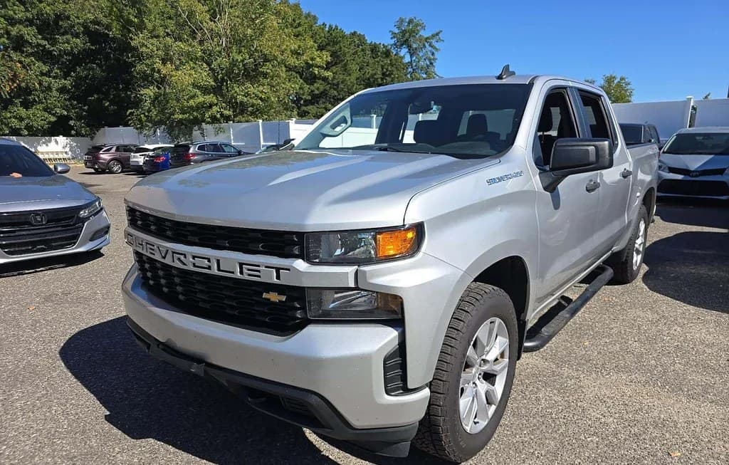 2019 CHEVROLET SILVERADO 1500 CUSTOM CREW CAB SHORT BED 1CX