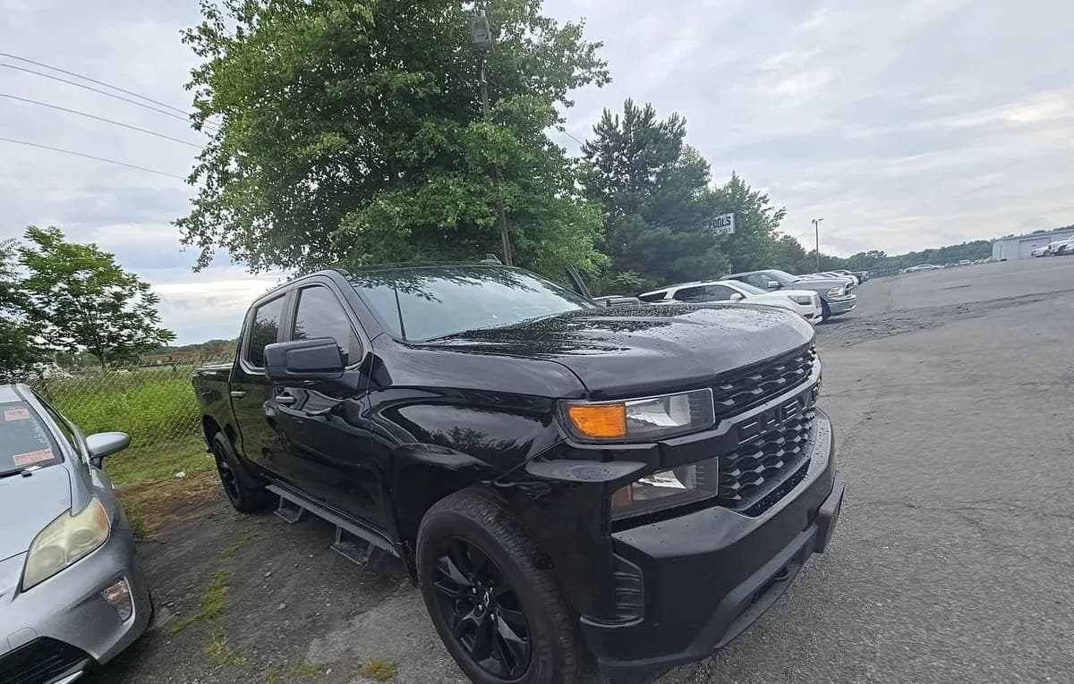 2020 CHEVROLET SILVERADO 1500 CUSTOM CREW CAB SHORT BED 1CX 4