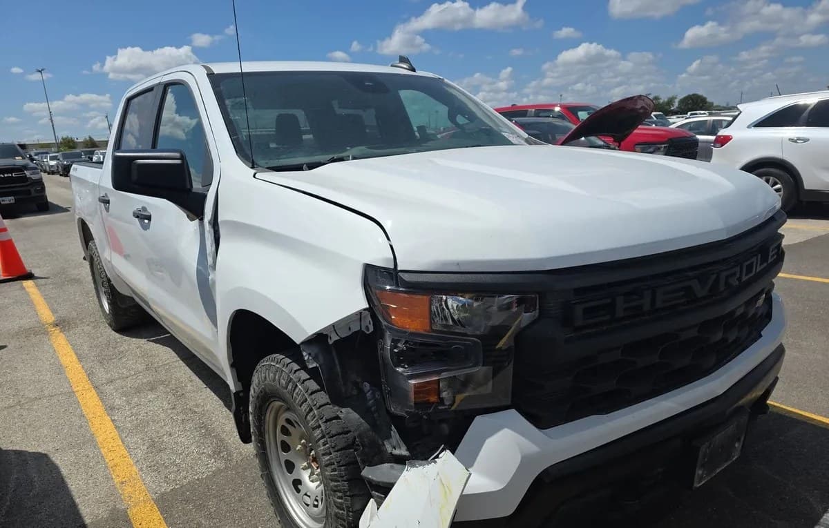 2023 CHEVROLET SILVERADO 1500 WT CREW CAB SHORT BED 1WT 4