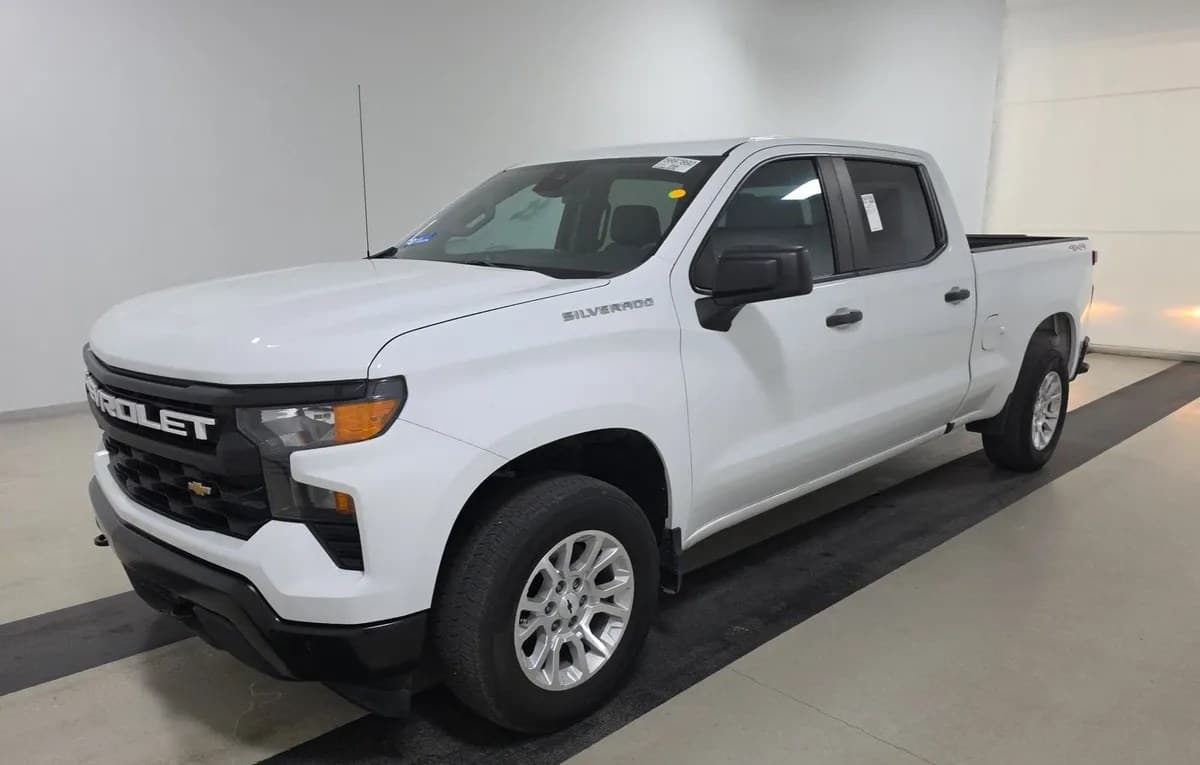 2022 CHEVROLET SILVERADO 1500 WT CREW CAB MEDIUM BED 1WT 2