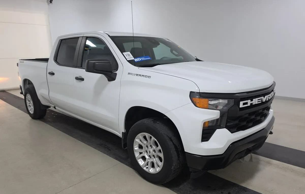 2022 CHEVROLET SILVERADO 1500 WT CREW CAB MEDIUM BED 1WT 4