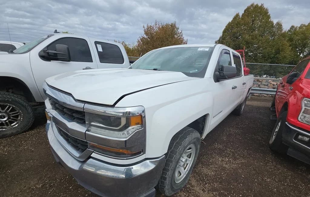 2017 CHEVROLET SILVERADO 1500 WT CREW CAB MEDIUM BED 1WT 1