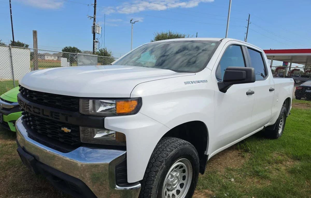 2021 CHEVROLET SILVERADO 1500 WT CREW CAB MEDIUM BED 1WT 2