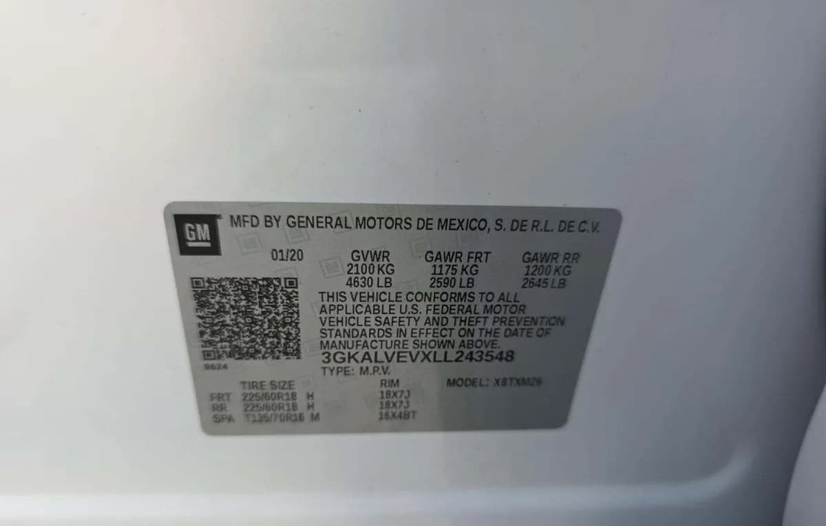 2020 GMC TERRAIN SLT 3