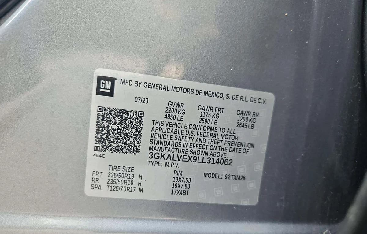 2020 GMC TERRAIN SLT 3