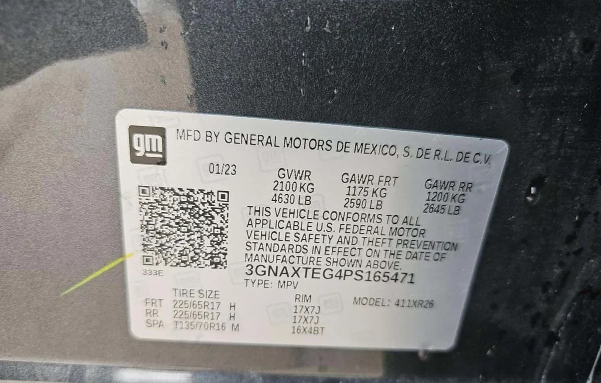 2023 CHEVROLET EQUINOX LT 3