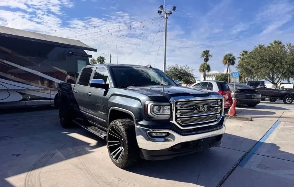 2018 GMC SIERRA 1500 SLT CREW CAB SHORT BED 4SA 4