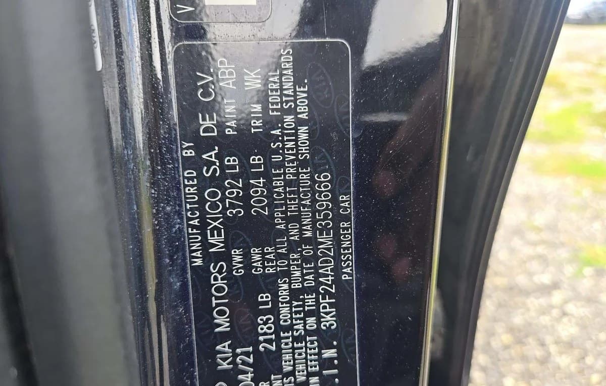 2021 KIA FORTE LXS 3