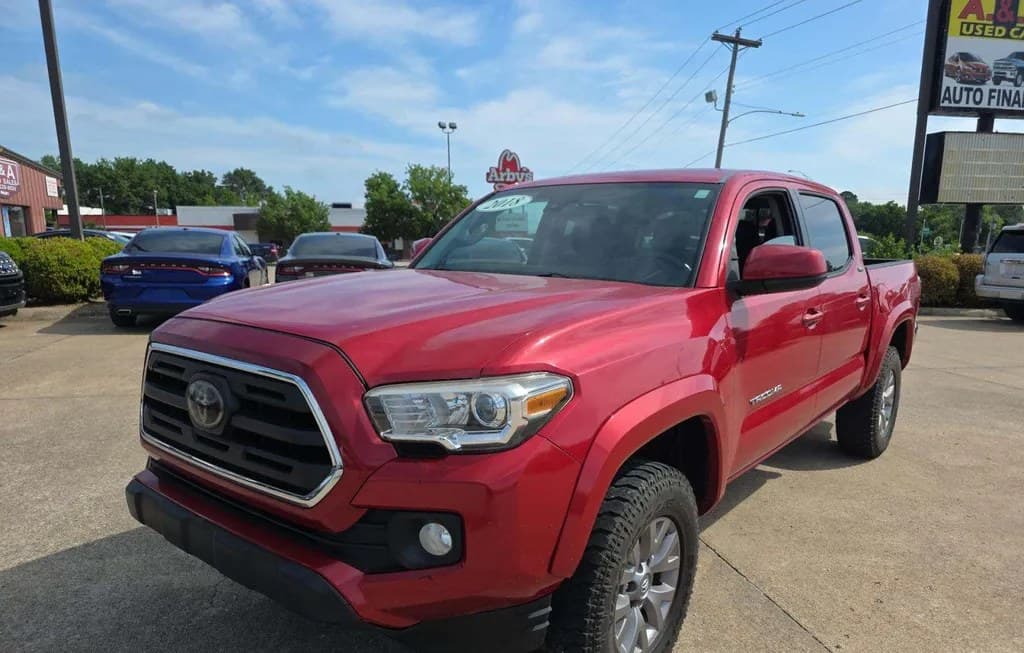 2018 TOYOTA TACOMA SR5 CREW CAB MEDIUM BED 1