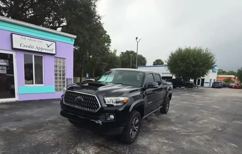 2018 TOYOTA TACOMA TRD SPORT CREW CAB LONG BED
