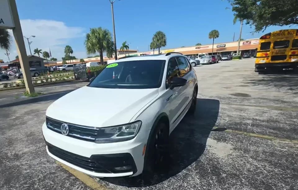 2021 VOLKSWAGEN TIGUAN SE R-LINE BLACK