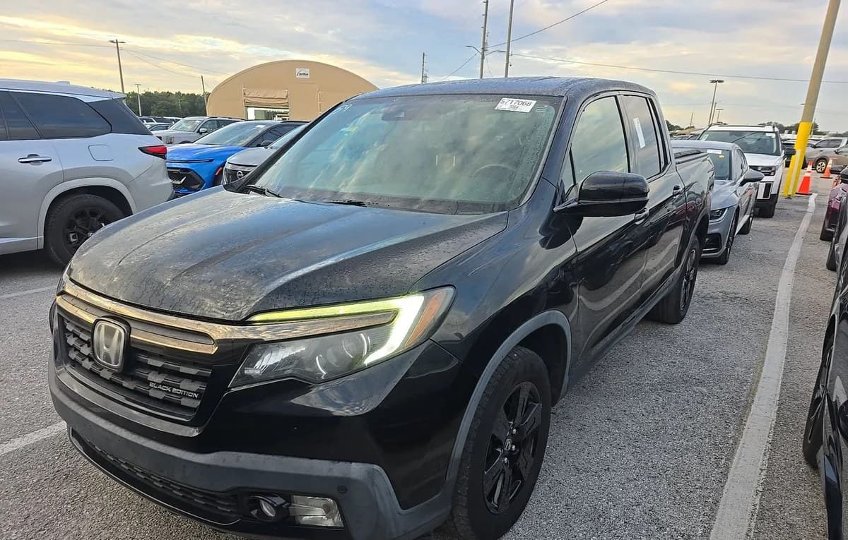 2019 HONDA RIDGELINE BLACK EDITION CREW CAB MEDIUM BED 2