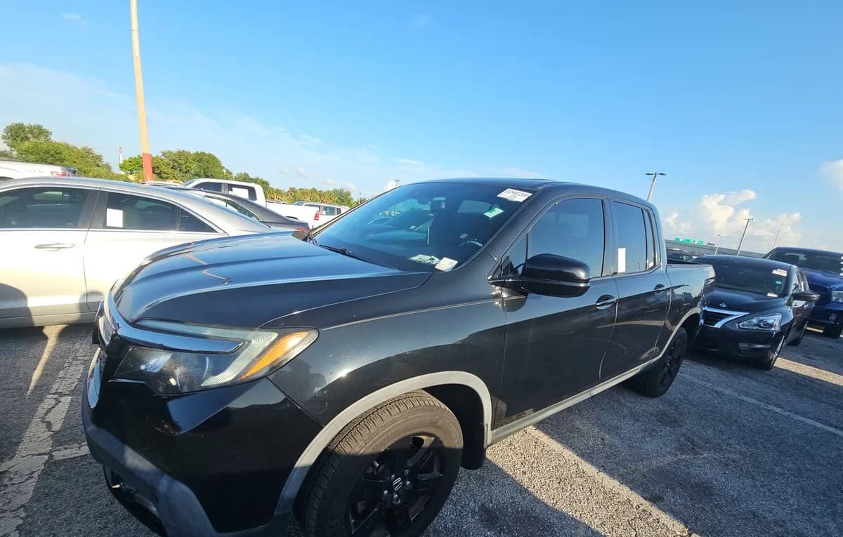 2019 HONDA RIDGELINE BLACK EDITION CREW CAB MEDIUM BED 2