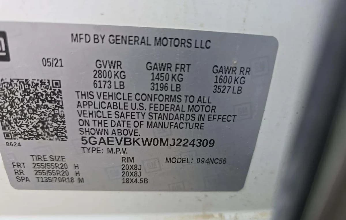 2021 BUICK ENCLAVE Premium 3