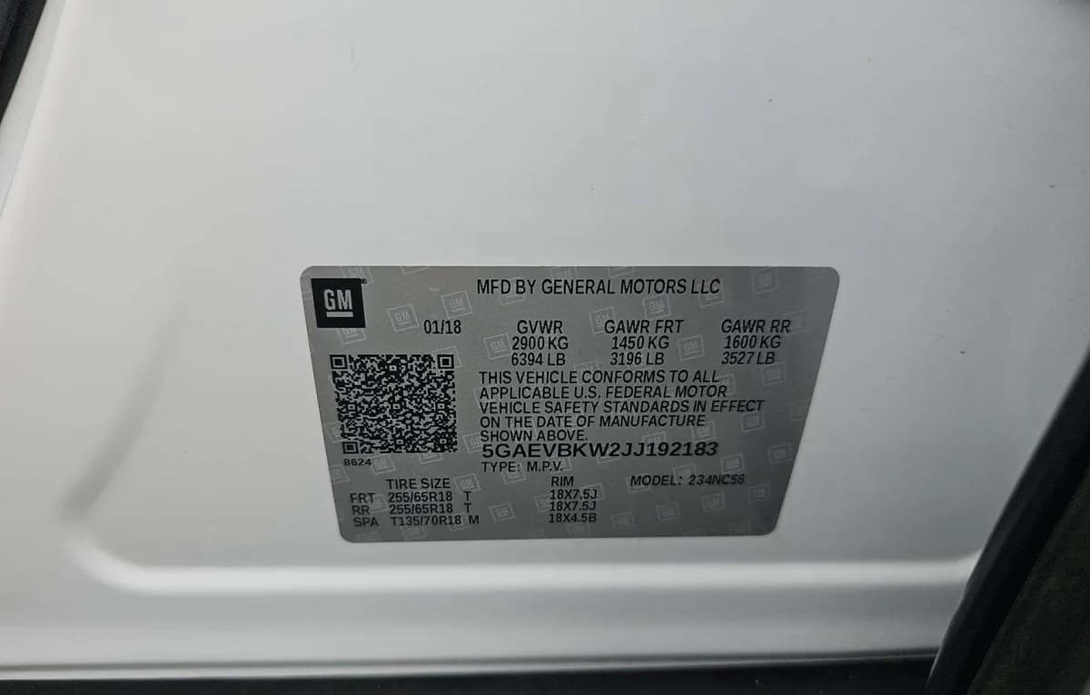 2018 BUICK ENCLAVE Premium 3