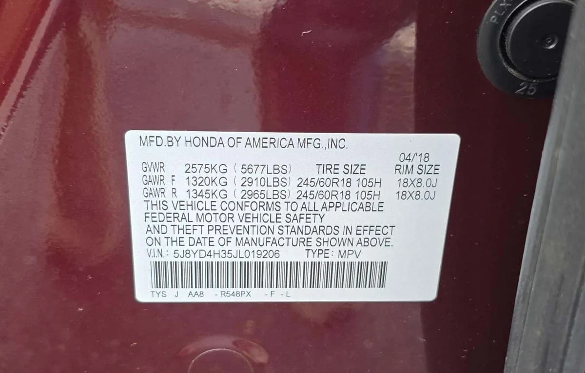 2018 ACURA MDX Base 3