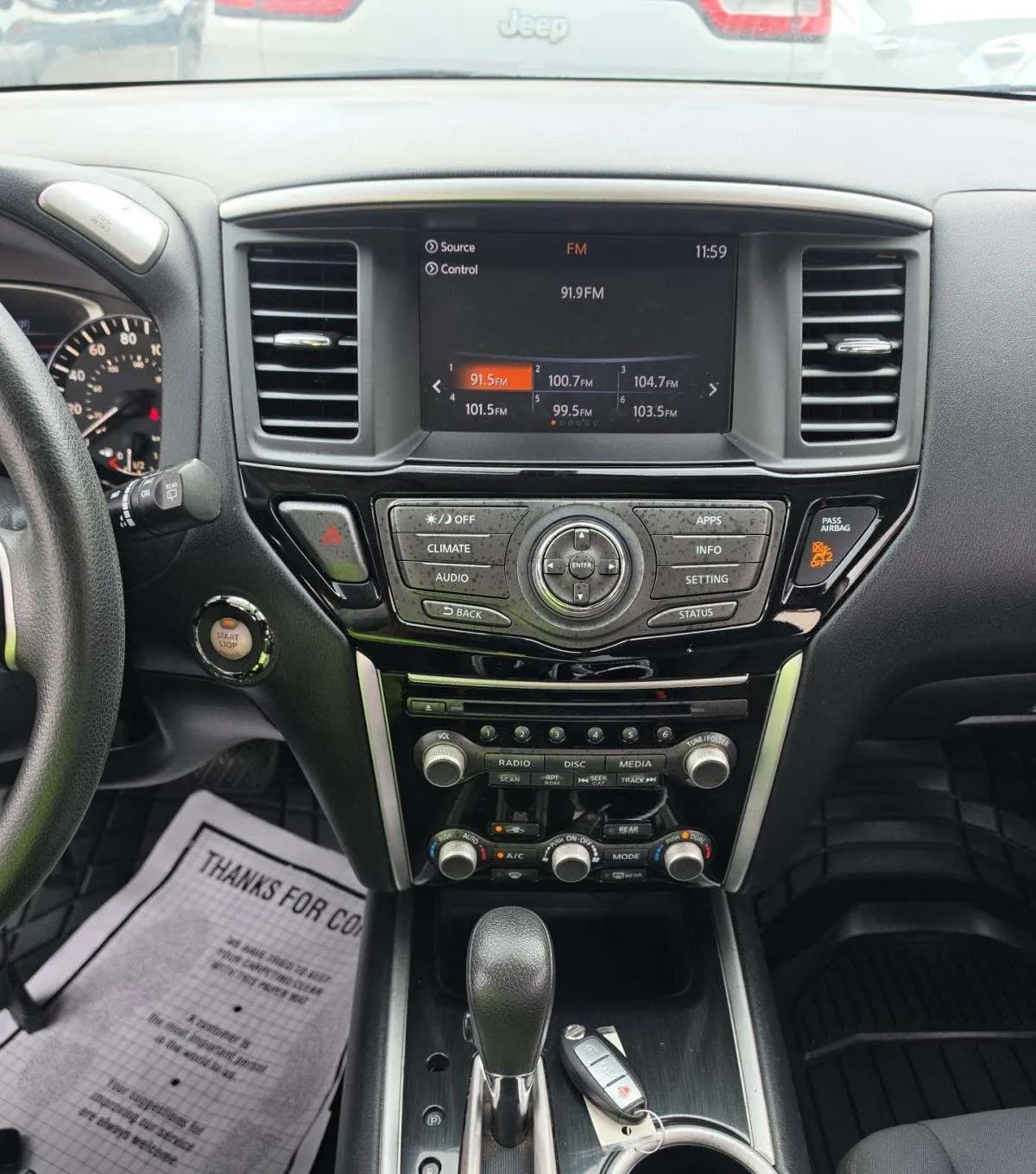 2017 NISSAN PATHFINDER S 7