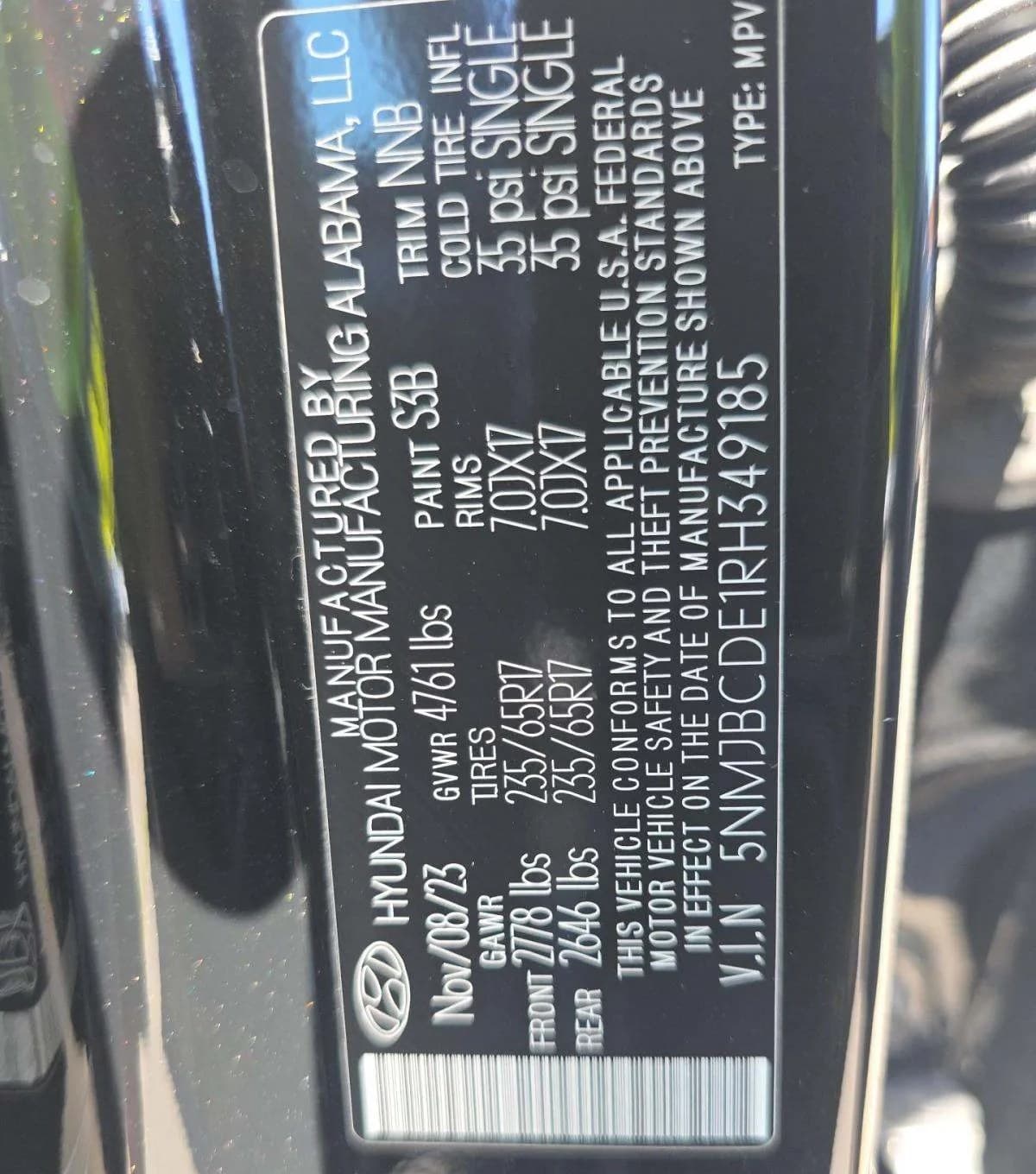 2024 HYUNDAI TUCSON SEL 3