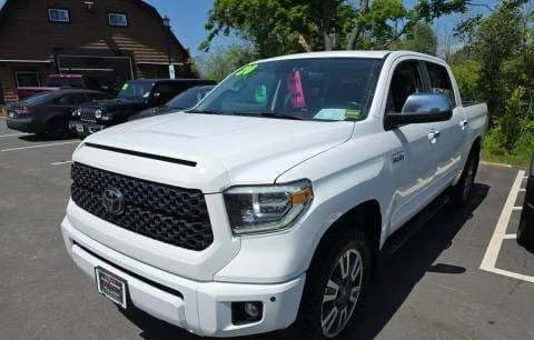 2020 TOYOTA TUNDRA PLATINUM CREW CAB SHORT BED