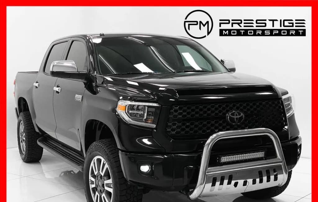 2018 TOYOTA TUNDRA PLATINUM CREW CAB SHORT BED