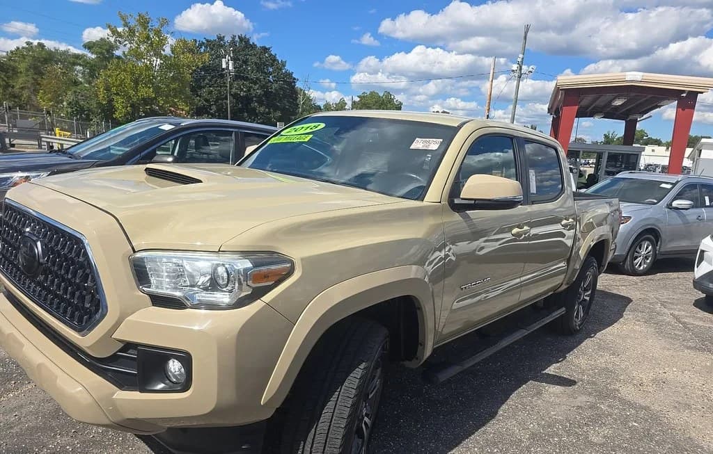 2018 TOYOTA TACOMA TRD SPORT CREW CAB MEDIUM BED