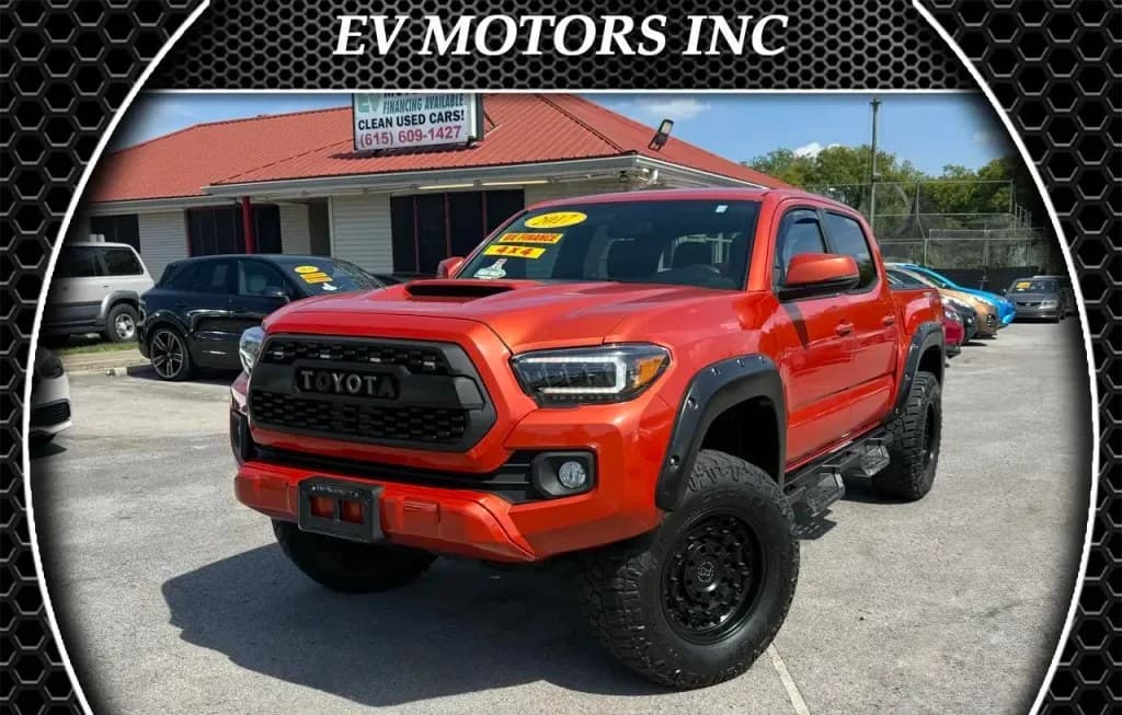 2017 TOYOTA TACOMA TRD SPORT CREW CAB MEDIUM BED