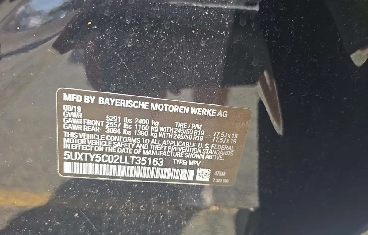 2020 BMW X3 xDrive30i 3