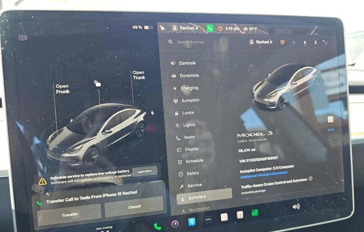 2018 TESLA MODEL 3 MID Range 6