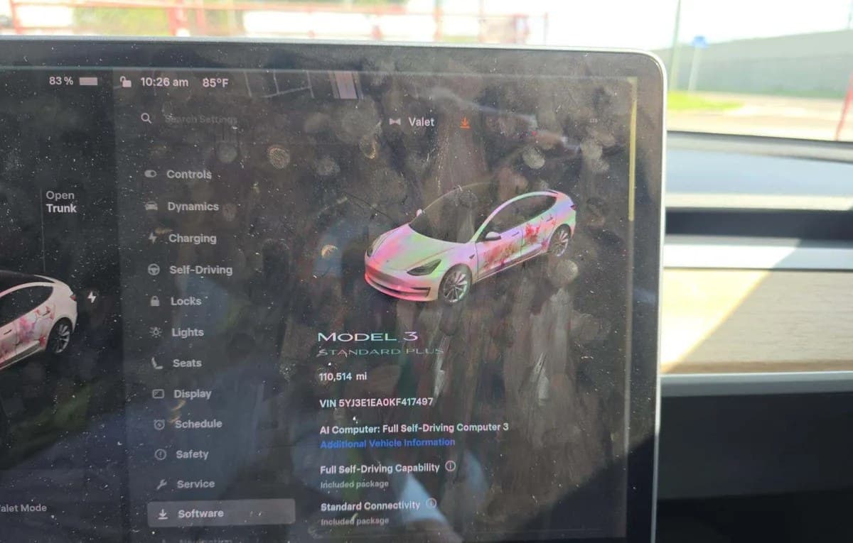 2019 TESLA MODEL 3 LONG Range 6
