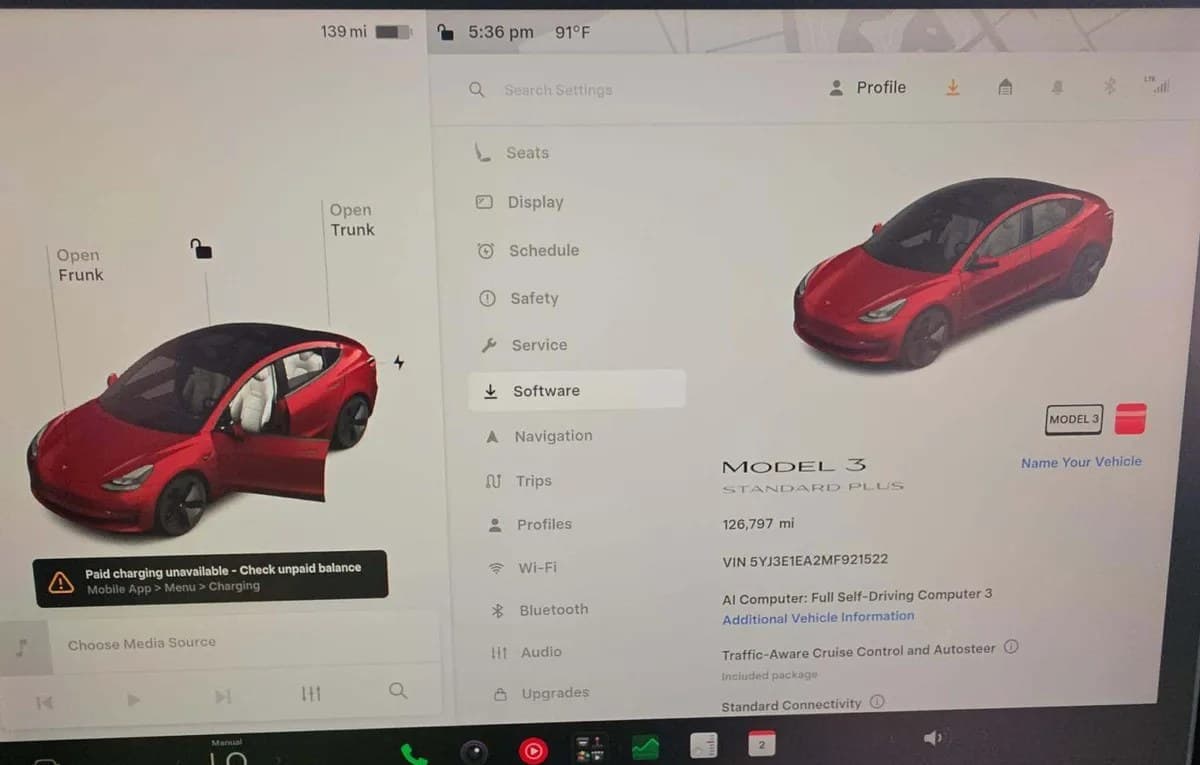 2021 TESLA MODEL 3 STANDARD RANGE Plus 6