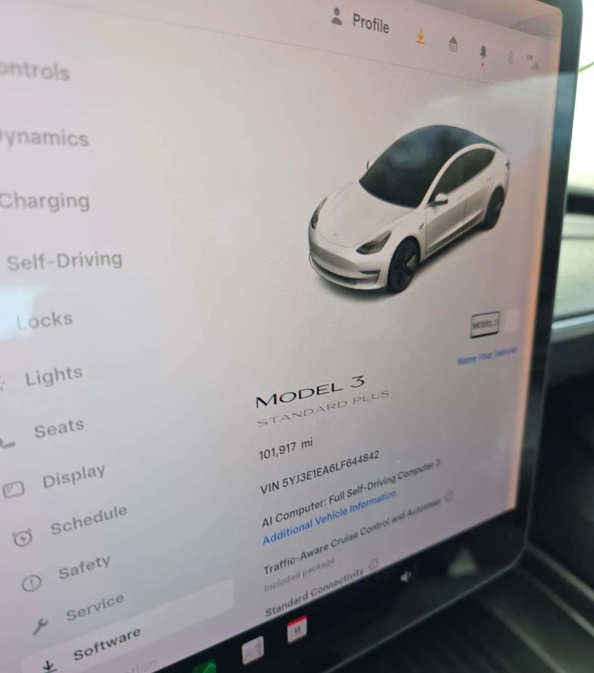 2020 TESLA MODEL 3 STANDARD RANGE PLUS 6