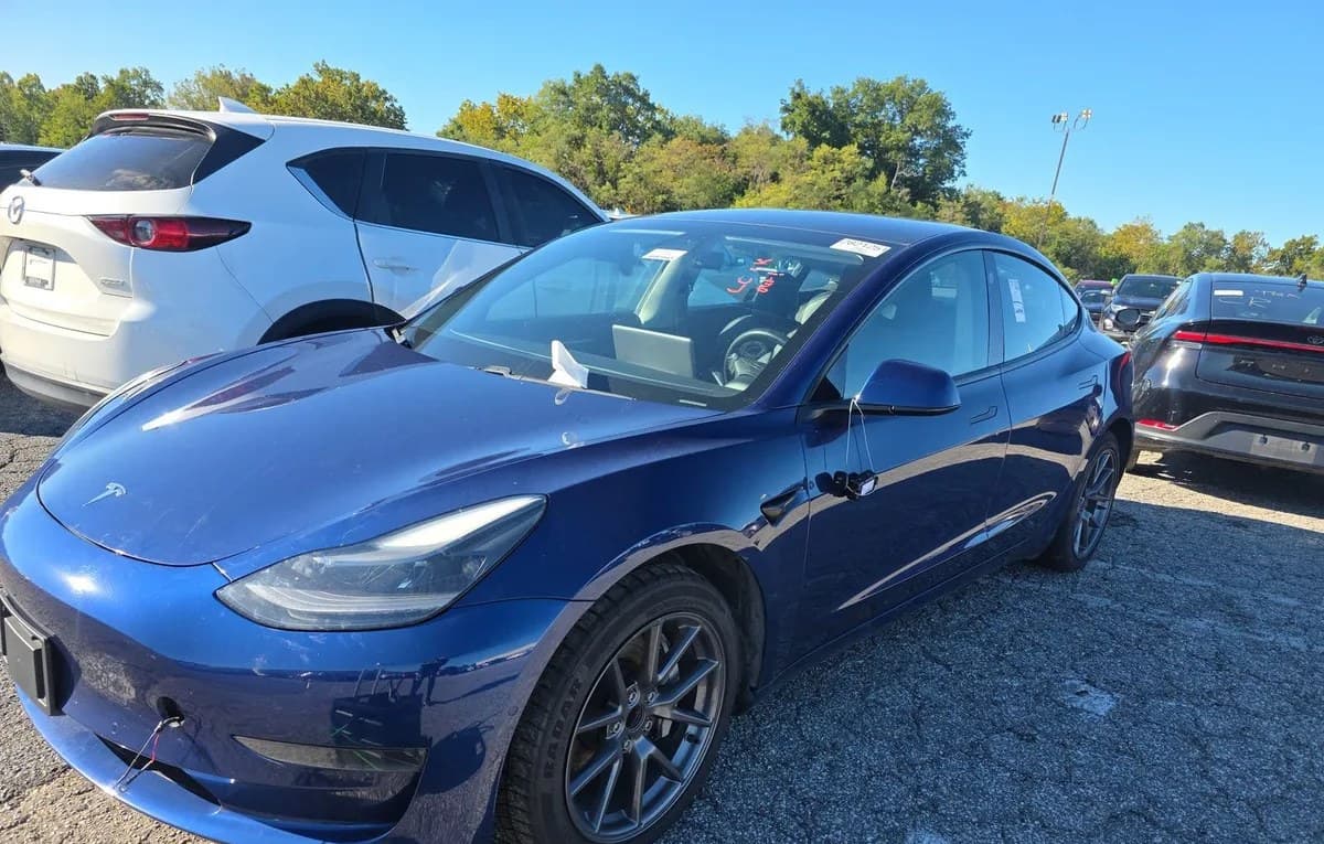 2021 TESLA MODEL 3 STANDARD RANGE PLUS 2