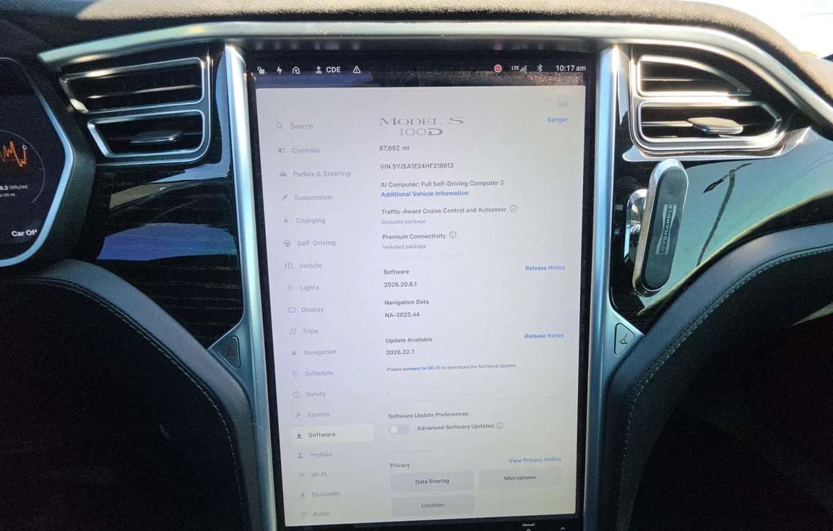 2017 TESLA MODEL S 100D 6