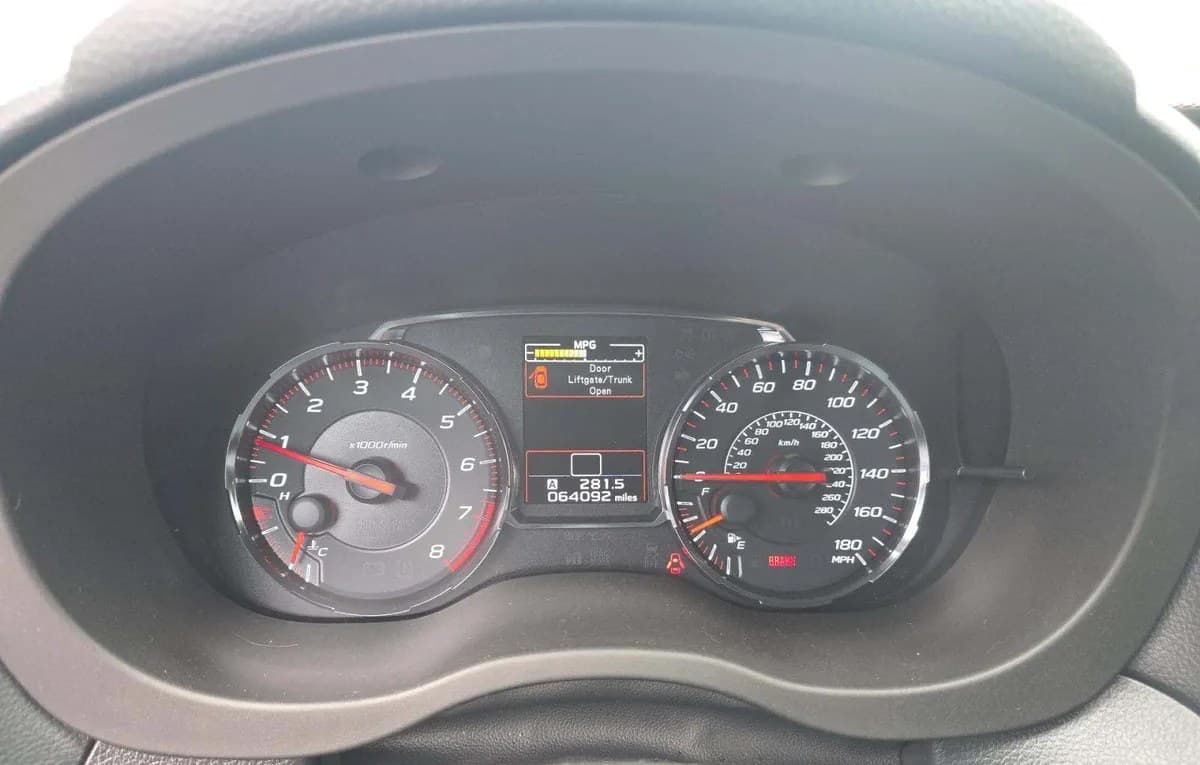 2018 SUBARU WRX Base 6