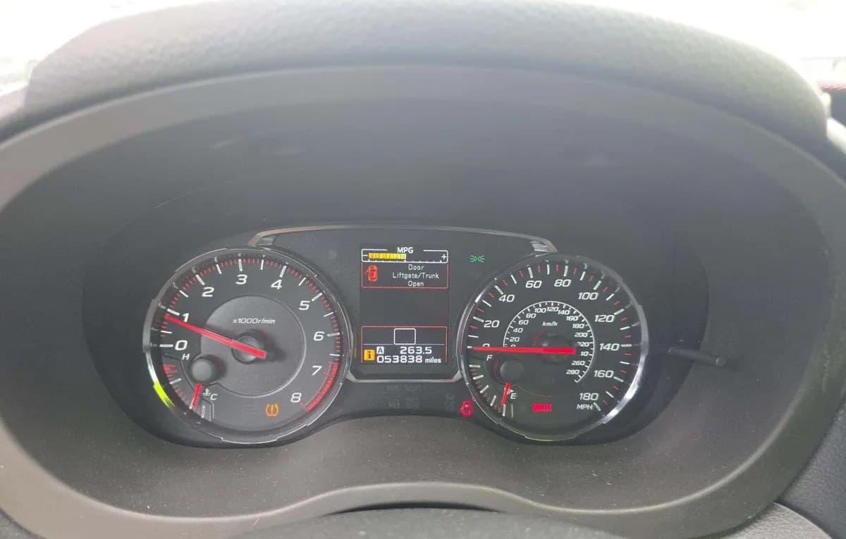 2020 SUBARU WRX Base 6