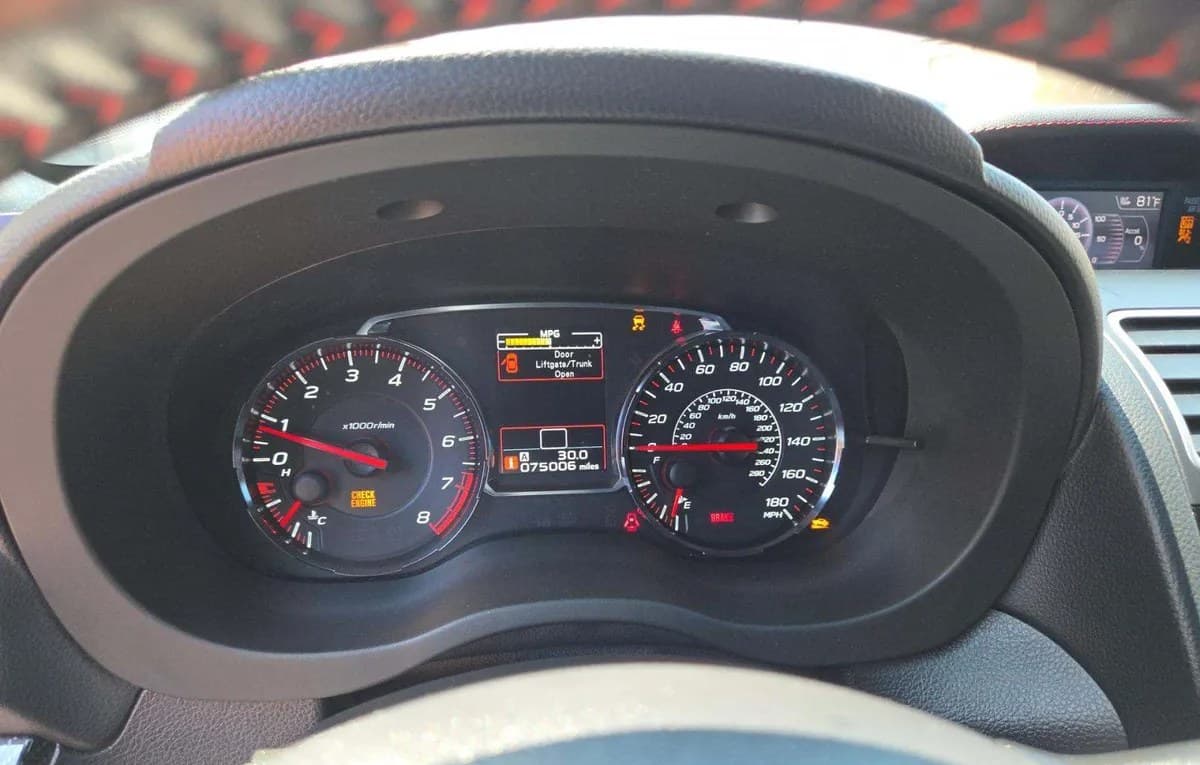 2018 SUBARU WRX Base 6