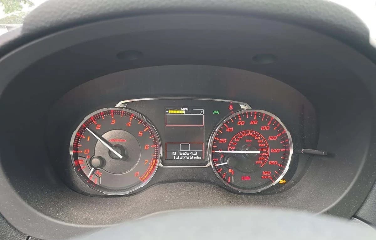 2017 SUBARU WRX Base 5