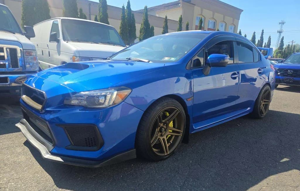 2018 SUBARU WRX STI LIMITED W/WING SPOILER