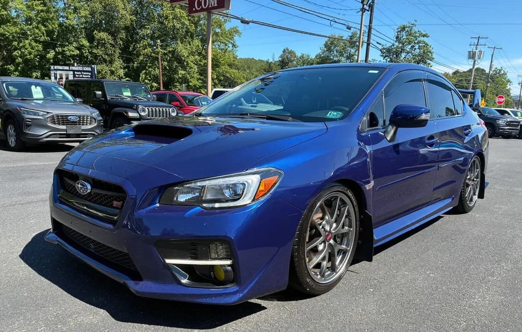 2017 SUBARU WRX STI LIMITED W/WING SPOILER