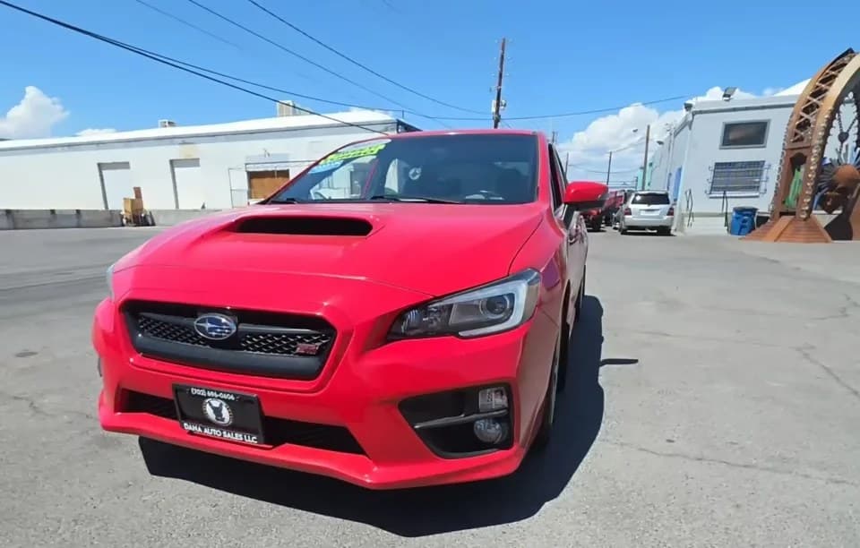 2017 SUBARU WRX STI LIMITED W/LOW PROFILE TRUNK SPOILER