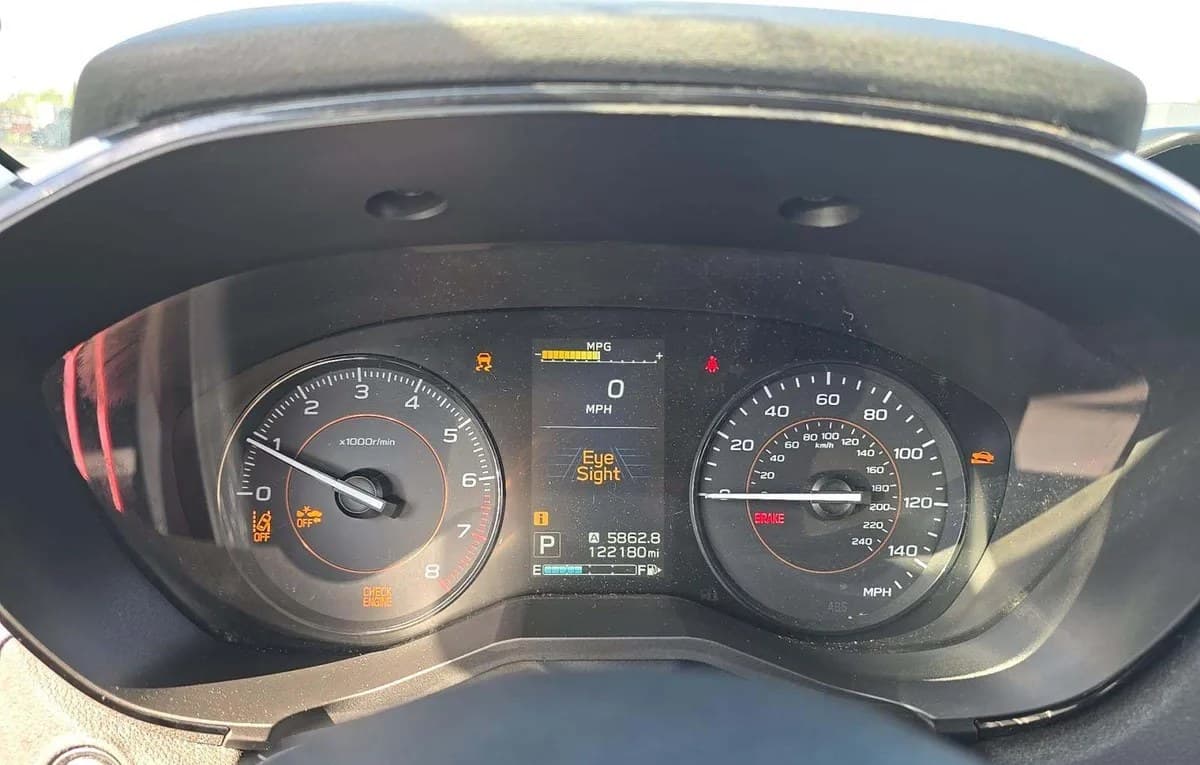 2019 SUBARU CROSSTREK 2.0I 6