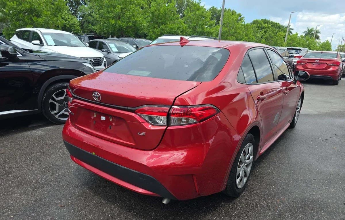 2021 TOYOTA COROLLA LE 4