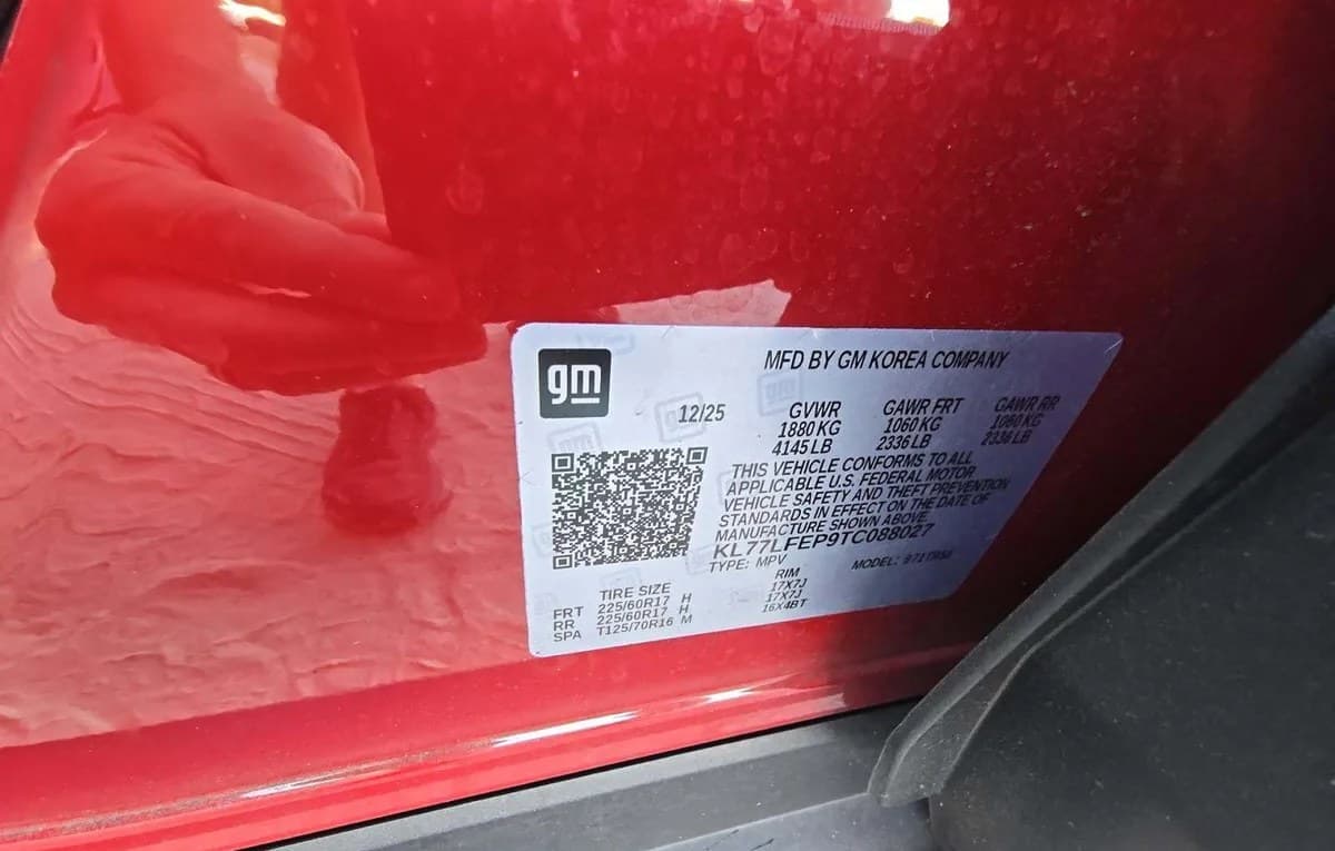 2026 CHEVROLET TRAX LS 3