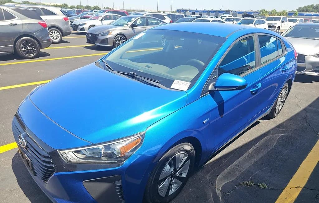 2018 HYUNDAI IONIQ HYBRID BLUE