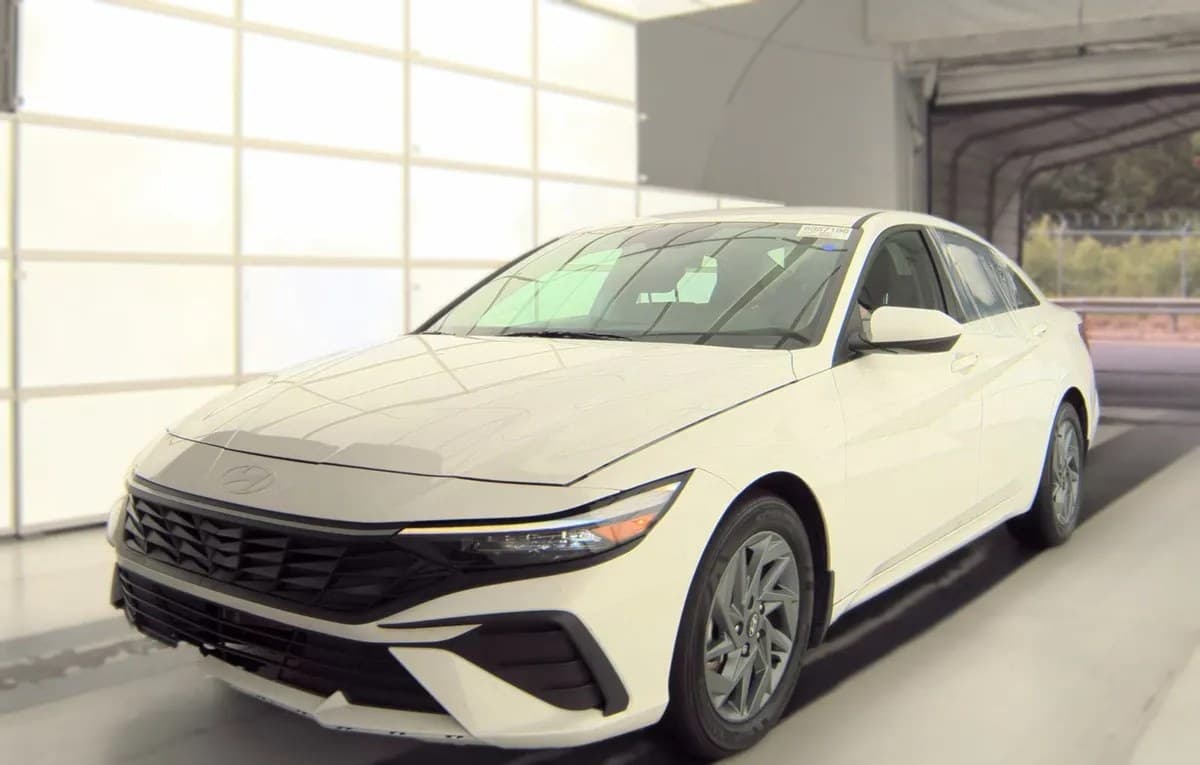 2025 HYUNDAI ELANTRA HYBRID Blue 2
