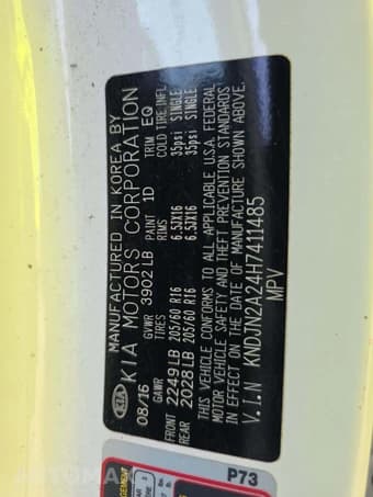2017 KIA SOUL Base 3
